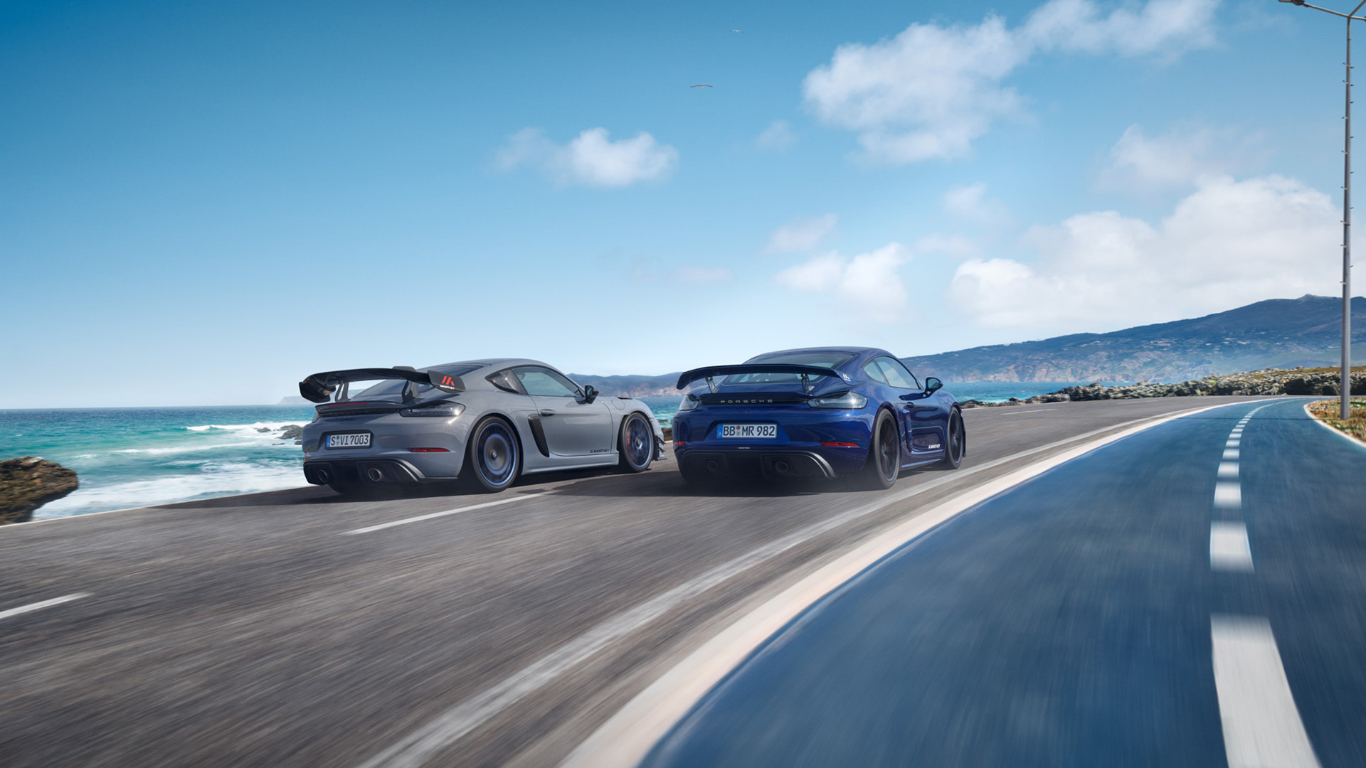 Dos modelos Porsche Manthey