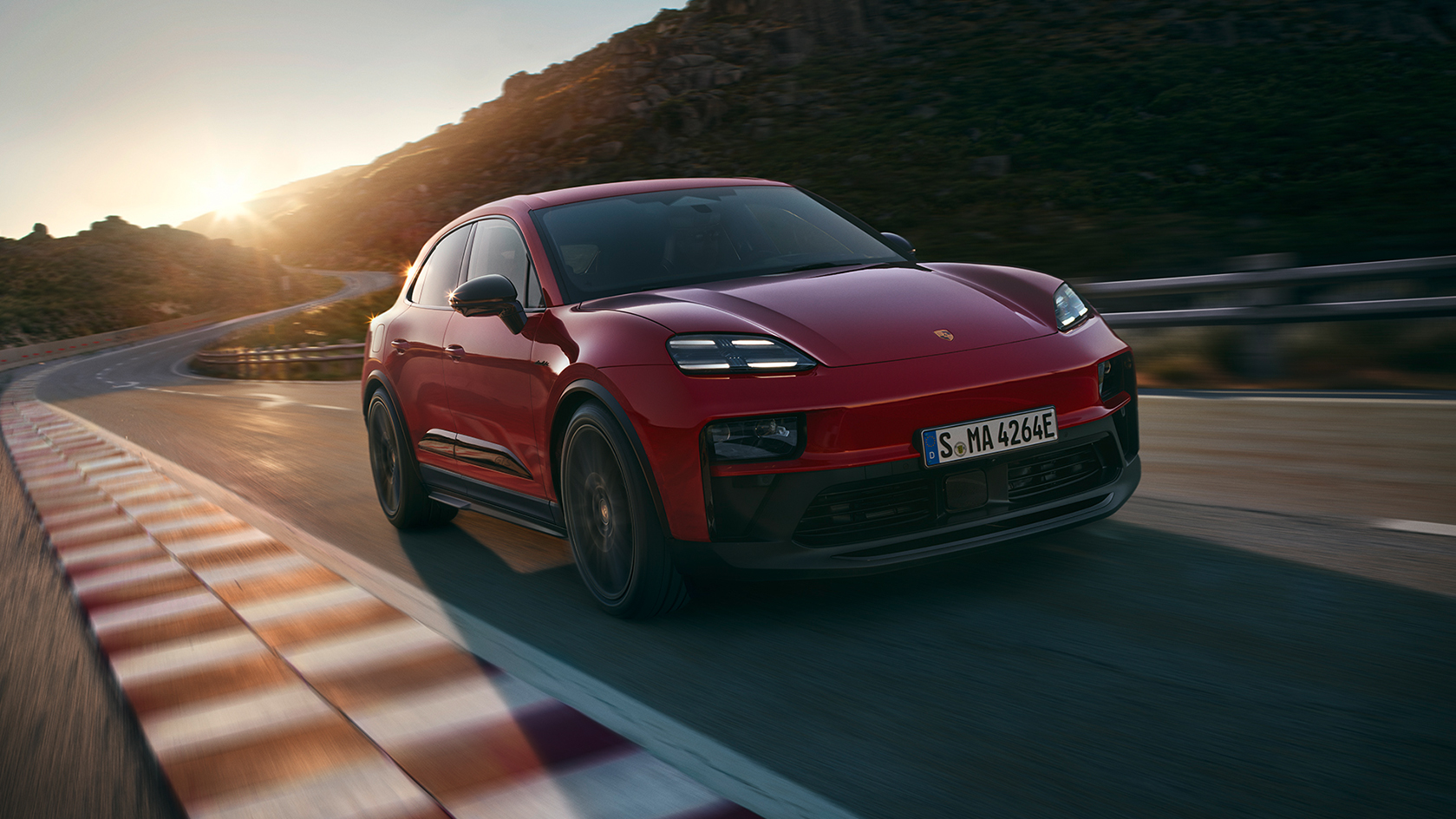Porsche Macan morado