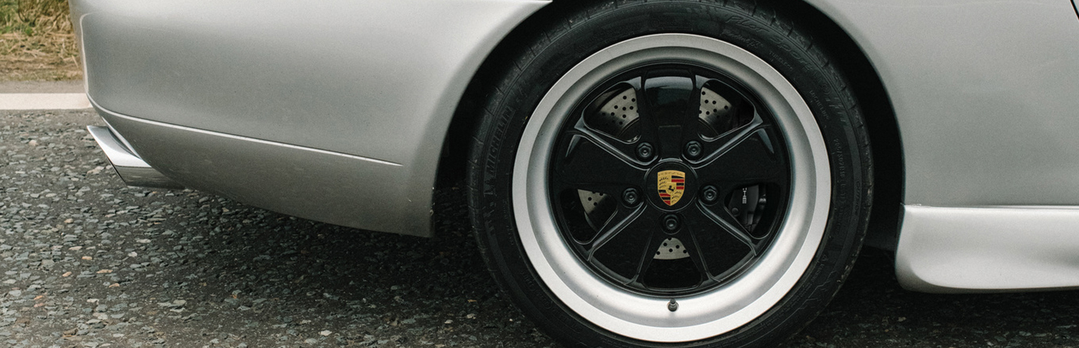 Llantas originales Porsche en detalle