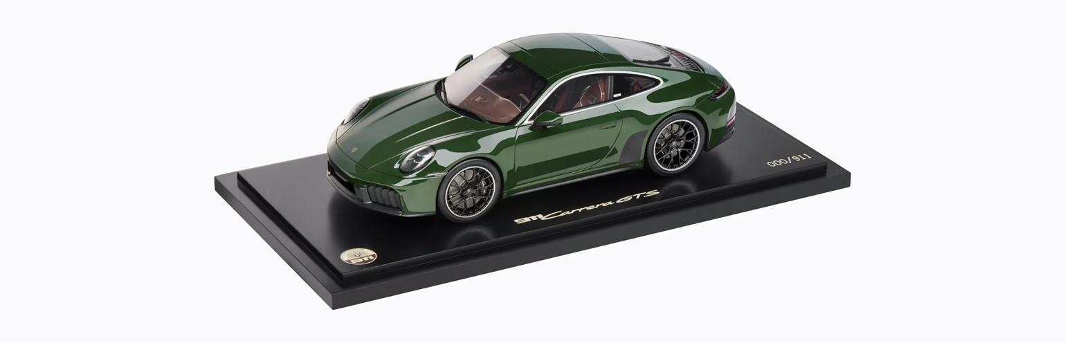 Modelo a escala Porsche en colección lifestyle
