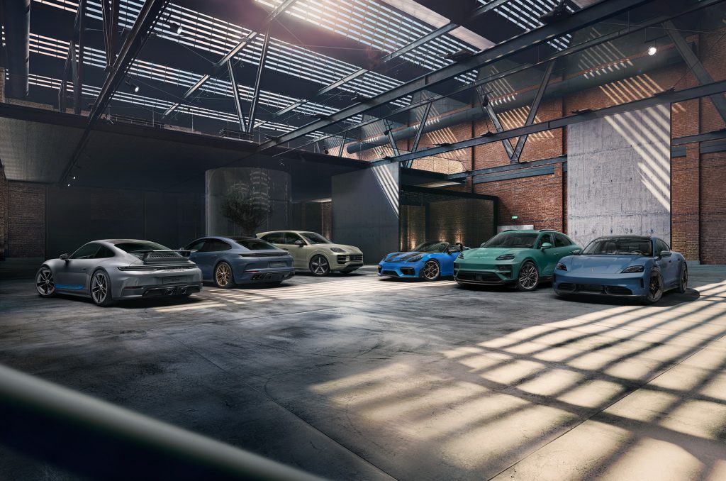 Gama de vehículos Porsche en el Porsche Service